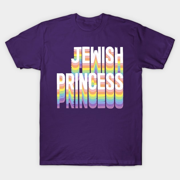 Jewish Princess - Typographic Design T-Shirt by DankFutura